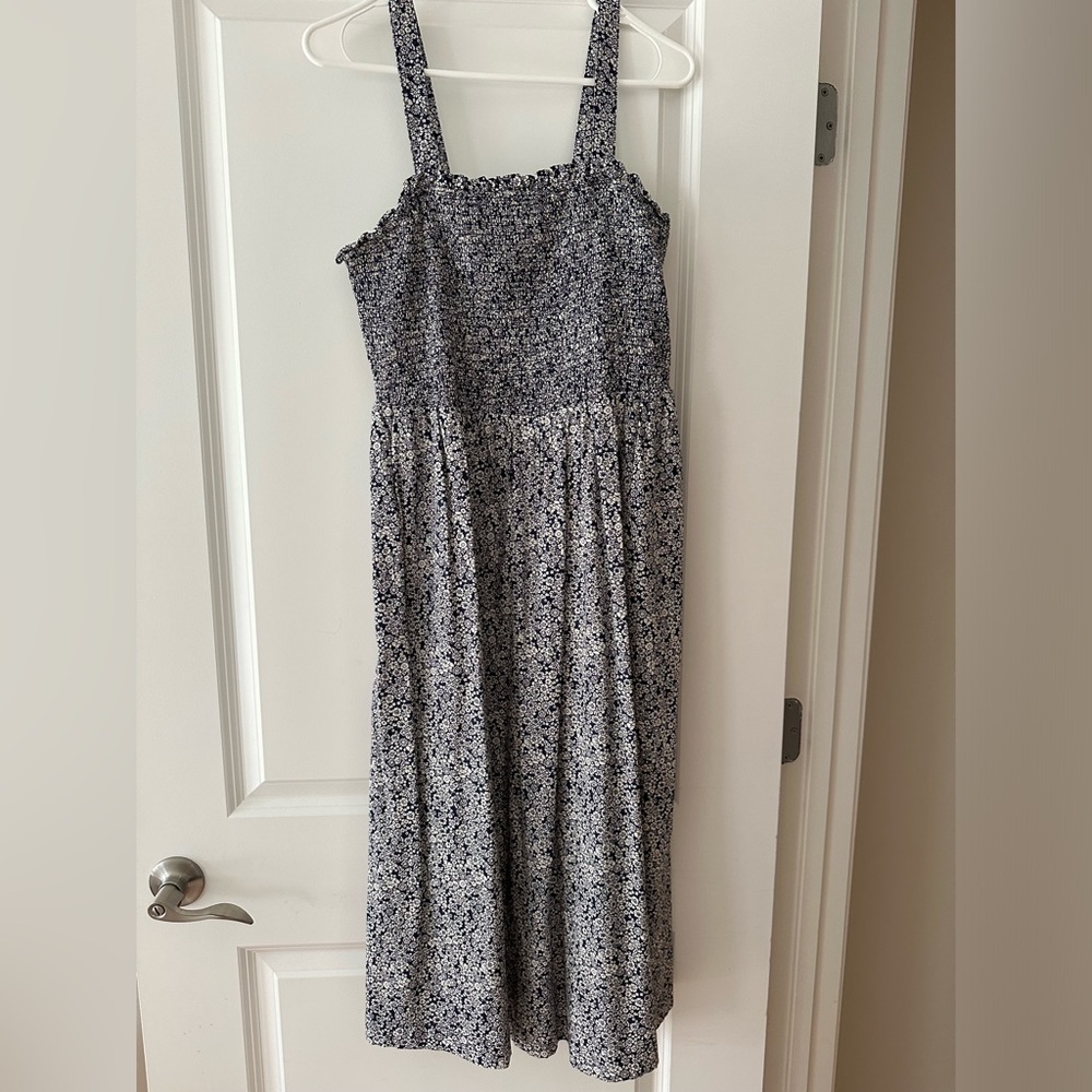 Universal Thread Navy Floral Midi Dress